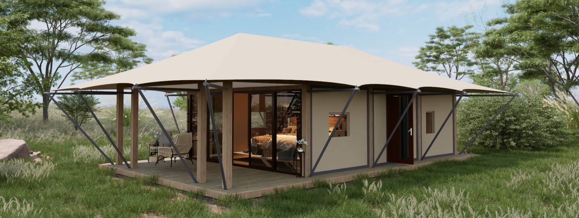 赞皇县户外酒店帐篷厂家